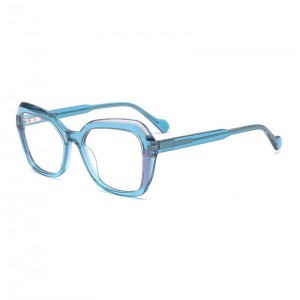 RUISEN’S New Fashion Personalized Women’s Splicing Board Optical Glasses UN88032