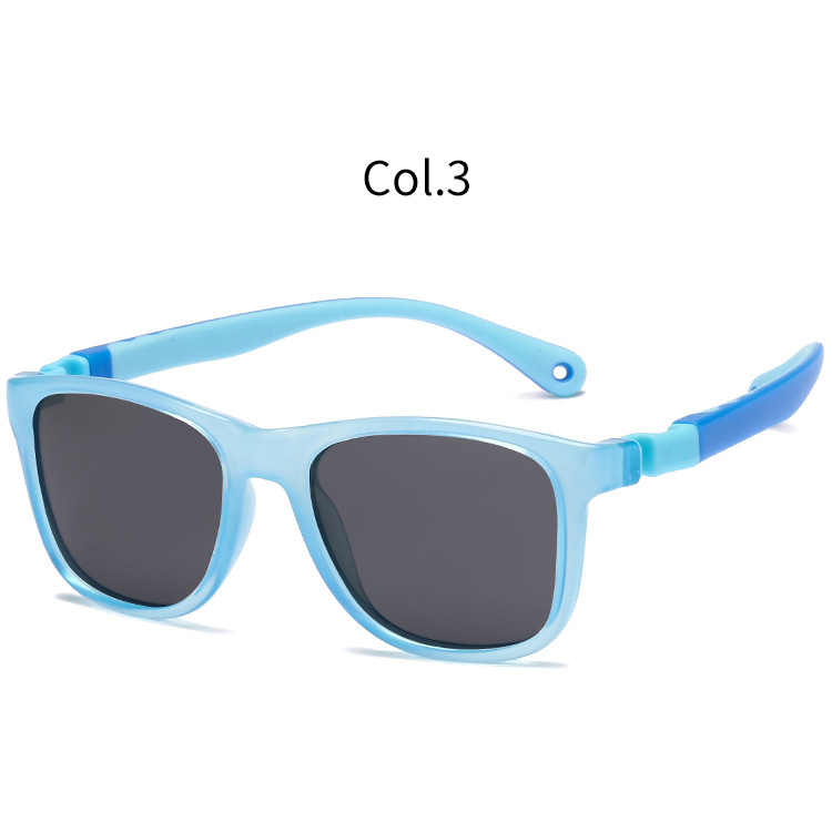 Les lunettes de soleil pour enfants avec protection UV RUISE'S sont confortables et douces NP0809