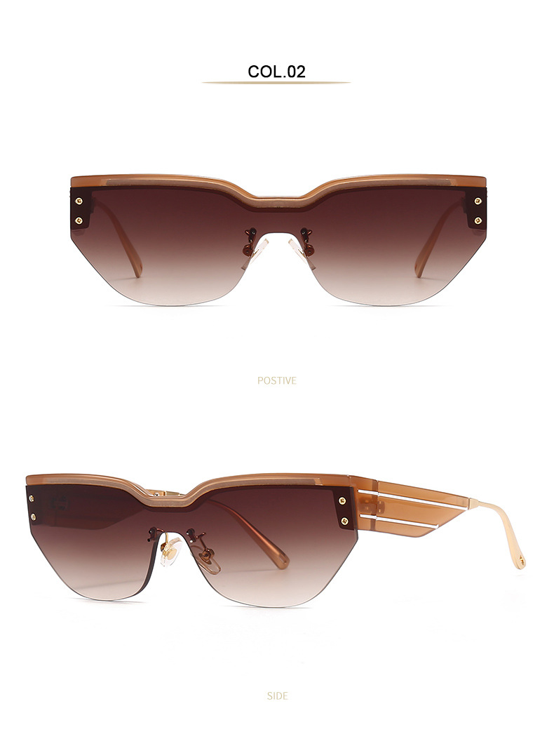 RUISEN'S Women's New frameless fashion Sunglasses