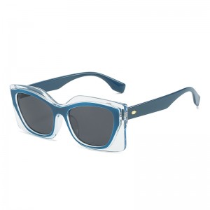 RUISEN'S Fashion Cat-Eye-Sonnenbrille für Damen aus hochwertigem Kunststoff, 3995