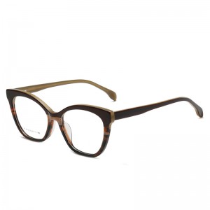 Montatura per occhiali multicolore RUISEN'S Cat's Eye in acetato F7710