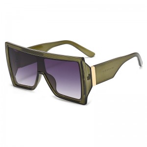 RUISEN’S  New Men’s Square One Piece Sunglasses  2360