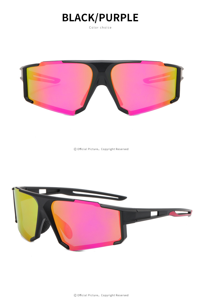 משקפי שמש TR90 עמידים בפני UV 9935 של RUISEN'S Sports Polarized לגברים ולנשים