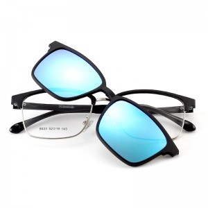 Leichte Sonnenbrille mit Clip-on-Magnethülse