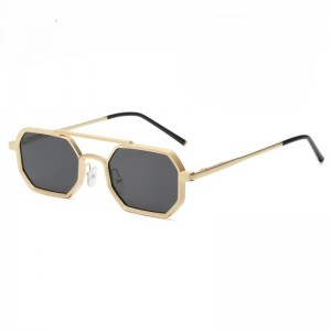 RUISEN’S Metal Sunglasses Polygonal Frame For Women  WS-015