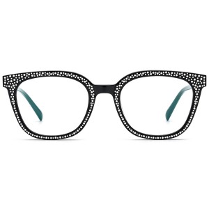 RUISEN’S Custom Diamond Plate Eyeglass Frames TOMY