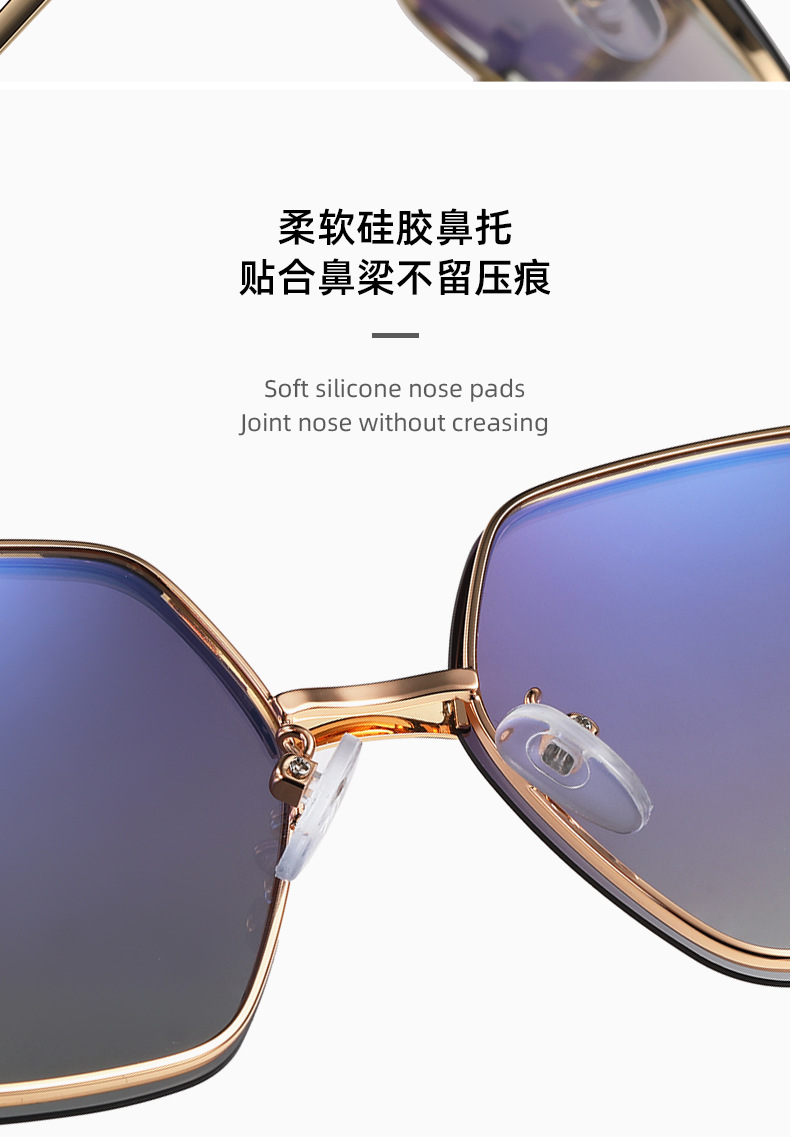 Clip polarized sunglasses for women