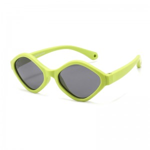 RUISEN’S Fashion Diamond Frame Kids Sunglasses RS-8424