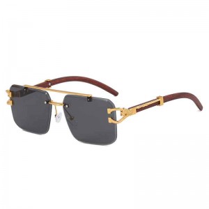 RUISEN'S Nouvelle mode et lunettes de soleil en bois uniques RS-S005