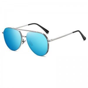 RUSEN'S Lunettes de soleil classiques polarisées Lunettes de soleil pour hommes JS8517