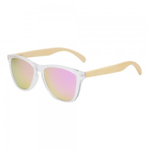 RUSEN'S Nouvelles lunettes de soleil en bambou et en bois RS-LS5027