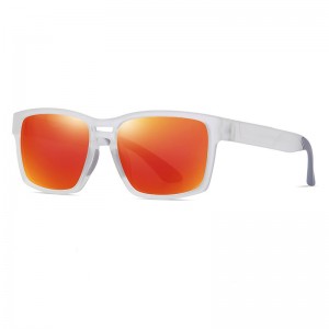 RUISEN'S Gafas de sol polarizadas TR de dos tonos para hombre con estilo S11106