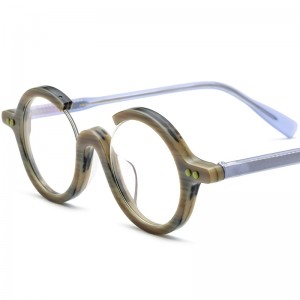 RUISEN'S individuell geformte Anti-Blaulicht-Brille mit flachen Gläsern 19191