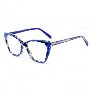 RUISEN’S New High-end Sheet Metal Eyeglass Frame Cat Eye Fashion Eyeglass Frame RS9045