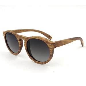 RUISEN'S Gafas de sol polarizadas TAC retro de madera para hombre y mujer 995