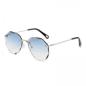 RUISEN’S Women’s New Rimless Sunglasses 5901