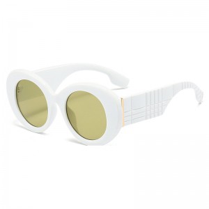 Ruisen viri et mulierum Fashion Fossa Show Retro Sunglasses 86648