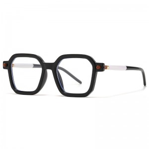 RUISEN'S Simple Square glasses Fashion Flat Lens 86601