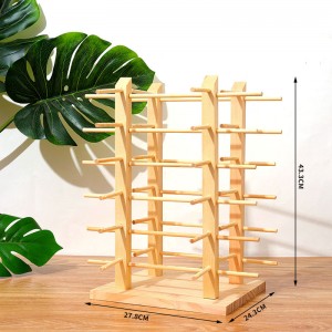 RUISEN'S abnehmbarer Log-Präsentationsständer für mehrere Sonnenbrillen 1526