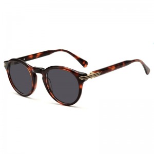 Ruisen Retro Round Frame Personalized Sunglasses 1727S