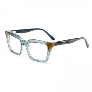 Ruisen'S Fashionable Men's and Women's Square Panel Frame for Myopia Vitra and Flat Lentes UN2106