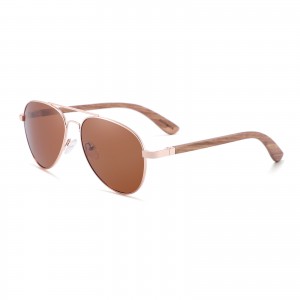 RUISEN’S New Fashion Frameless Wooden UV400 Sunglasses RS-1705