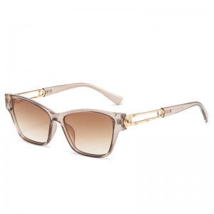 نظارات شمسية بإطار صغير من RUISEN'S Fashion Openwork Temples 3219