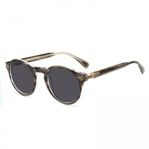 Ruisen Retro Round Frame Personalized Sunglasses 1727S