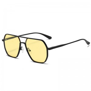 Nuevas gafas de sol polarizadas Gafas de sol de aluminio y magnesio para hombres 8692