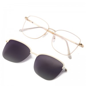 Gafas de sol con clip minimalistas y elegantes de RUISENS 7018