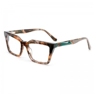 Ruisen'S Fashionable Men's and Women's Square Panel Frame for Myopia Vitra and Flat Lentes UN2106