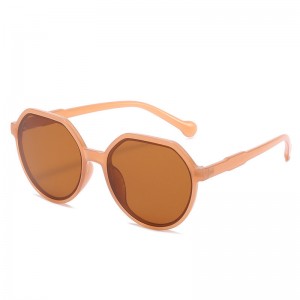 RUISEN'S Modische Vintage-Sonnenbrille mit rundem Rahmen 10655 98052 6533