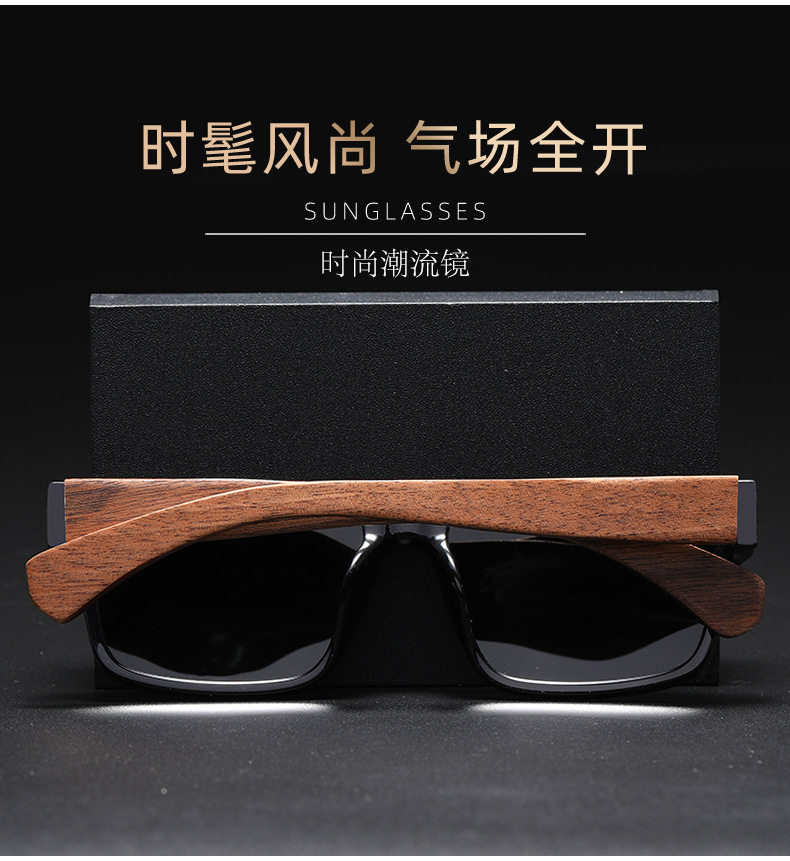 Italy classic big square fashionable sunglasses detail -3