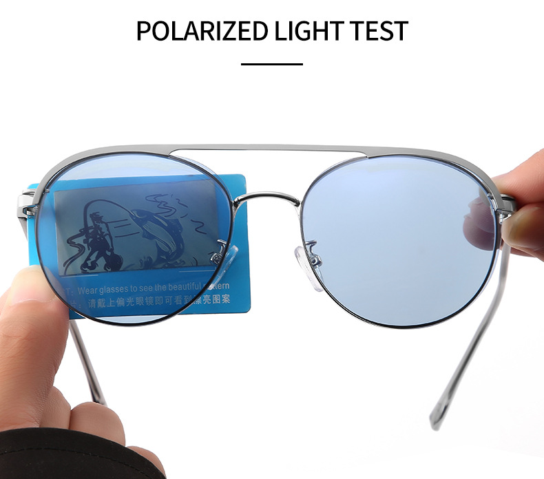 RUISENS'S polarisierte Clip-Sonnenbrille für Männer und Frauen 7007