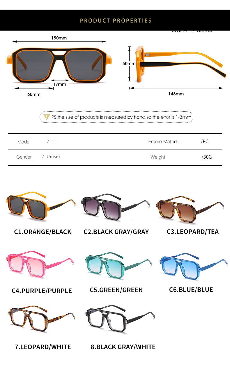 Gafas de sol multifuncionales personalizadas con protección UV 9338-1