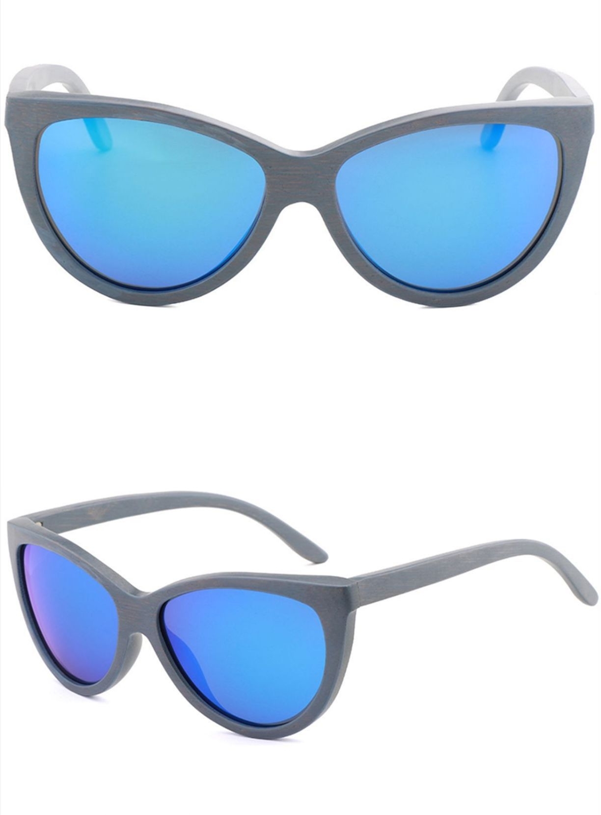 RUISEN'S hölzerne TAC polarisierte Sonnenbrille für Männer und Frauen 56181