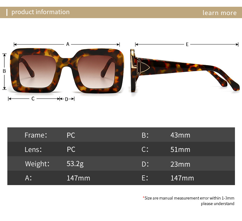 RUISEN'S New Fashion Sun Protection Sunglasses for Men and Women