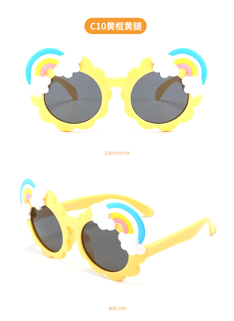 Lunettes de soleil de dessin animé mignon, lunettes d'éléphant personnalisées pour enfants-9