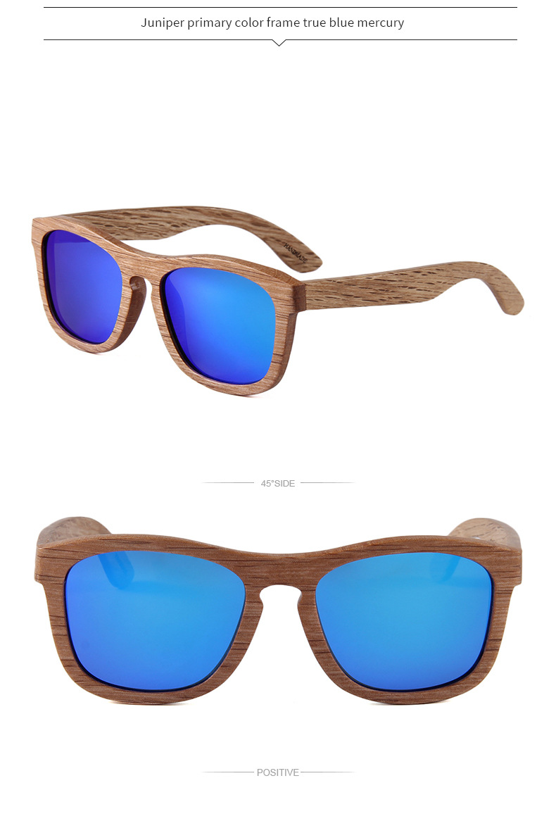 Lunettes en bambou et bois RUISE'S pour hommes et femmes W3018