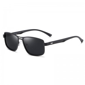 RUISEN'S Gafas de sol vintage con montura cuadrada para hombre 5925