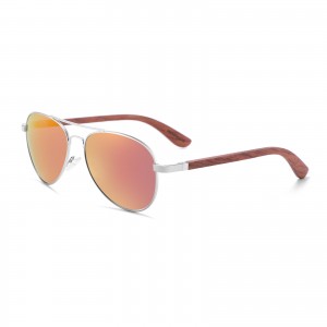 RUISEN’S New Fashion Frameless Wooden UV400 Sunglasses RS-1705