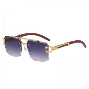 RUISEN'S Nouvelle mode et lunettes de soleil en bois uniques RS-S005