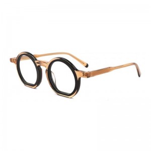 RUISEN’S Fashion Vintage Round Acetate Frames G2393