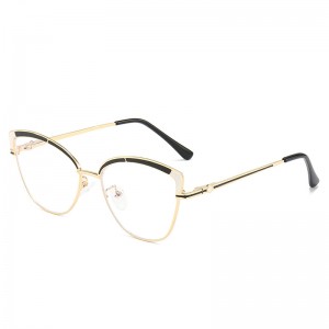 RUISEN'S Damen-High-Fashion-Anti-Bluelight-Cat-Eye-Brille