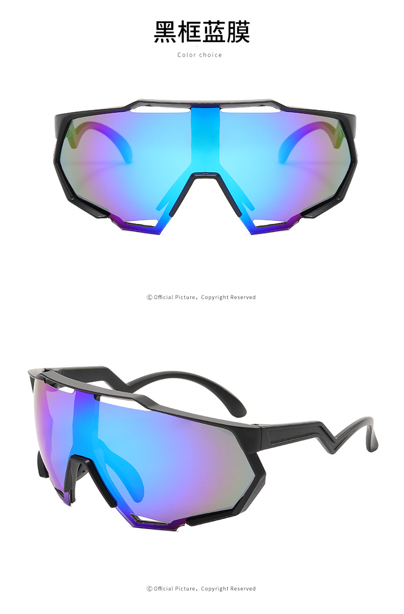 RUSEN'S Lunettes de soleil personnalisées pour cyclisme en plein air pour hommes et femmes 8305