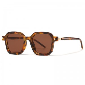 RUISEN'S Gafas de sol cuadradas simples Lente plana de moda 86601