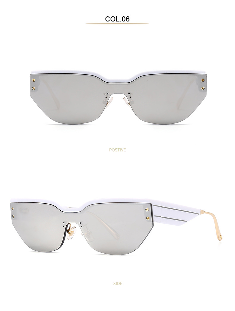 RUISE'S Nouvelles lunettes de soleil tendance sans cadre pour femmes