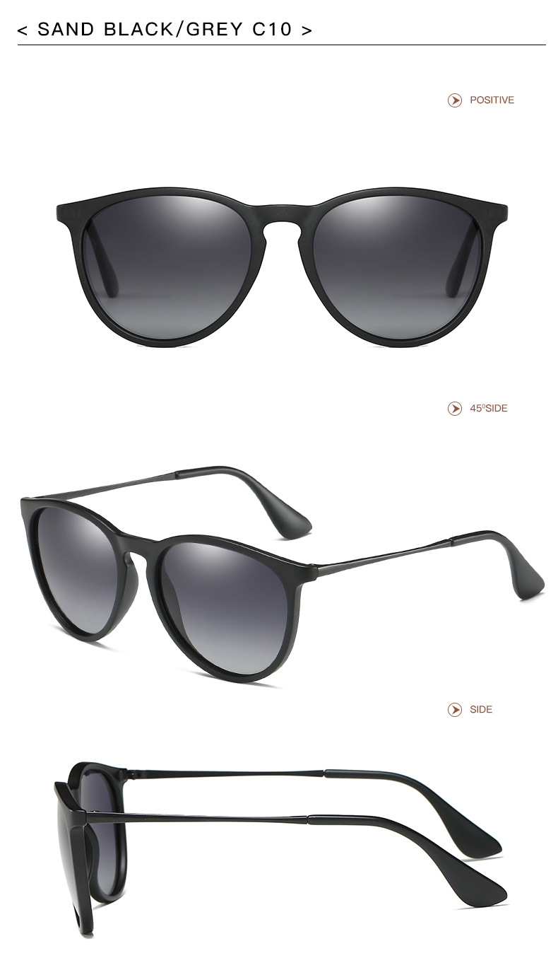 Round Sunglasses for Women Men Classic