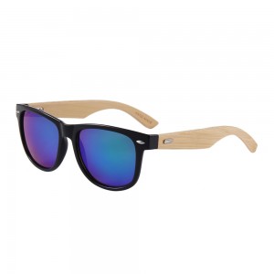 RUISEN'S New Fashion Colorful Wooden Sunglasses RS-313