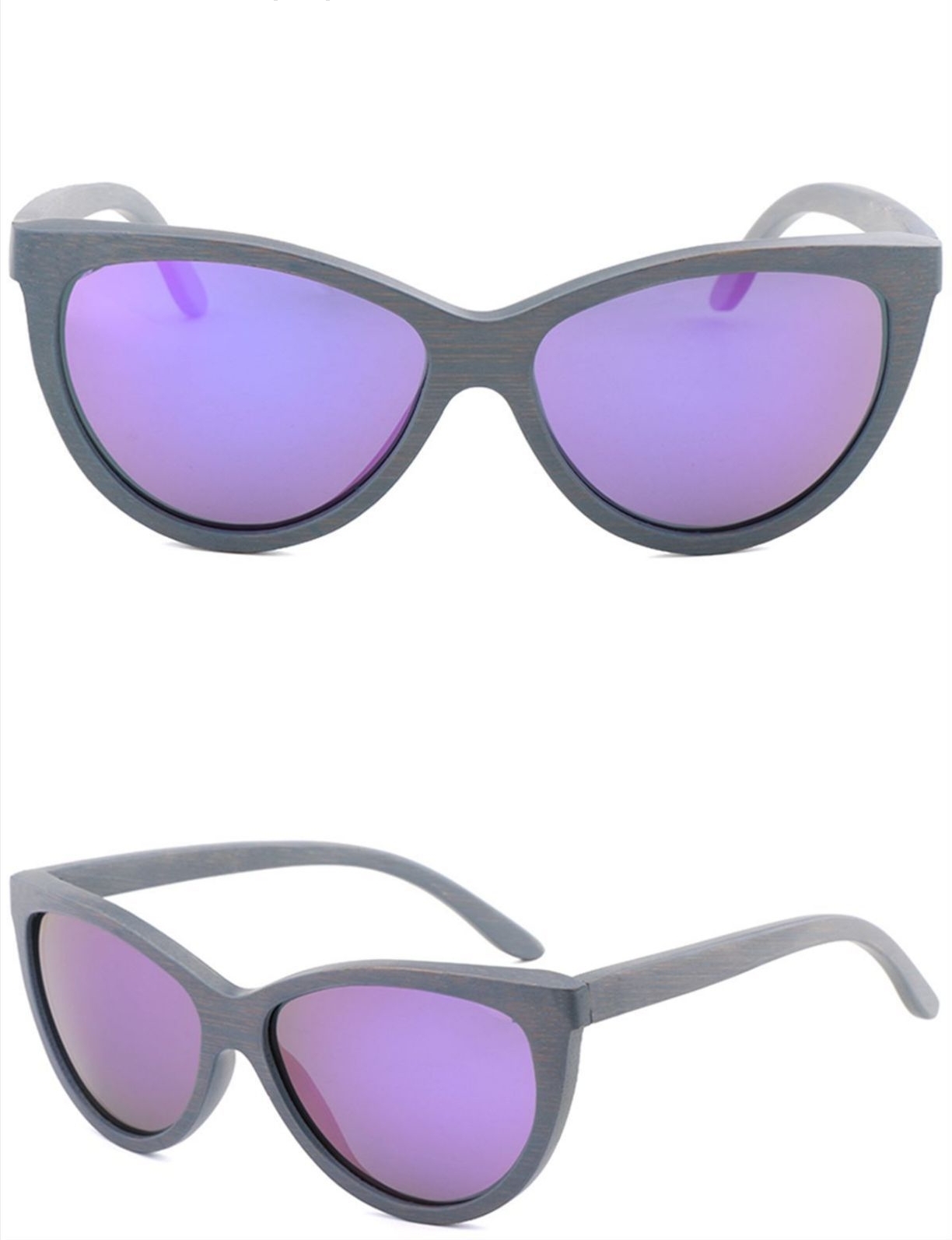 RUISEN'S hölzerne TAC polarisierte Sonnenbrille für Männer und Frauen 56181